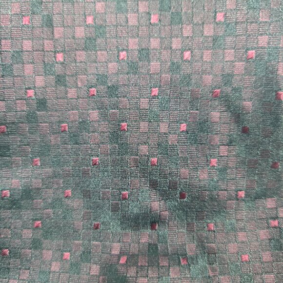 J. Ferrar SILK Tie Necktie Black & Maroon 51093 - Picture 2 of 8